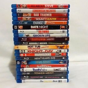 20 Blu-ray movies lot comedy romantic funny unrated date night